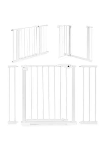 Biela bezpečnostná zábrana na schody 74-105 cm vo výpredaji