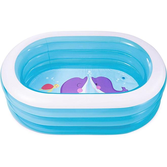 Ovalný nafukovací bazén pre deti