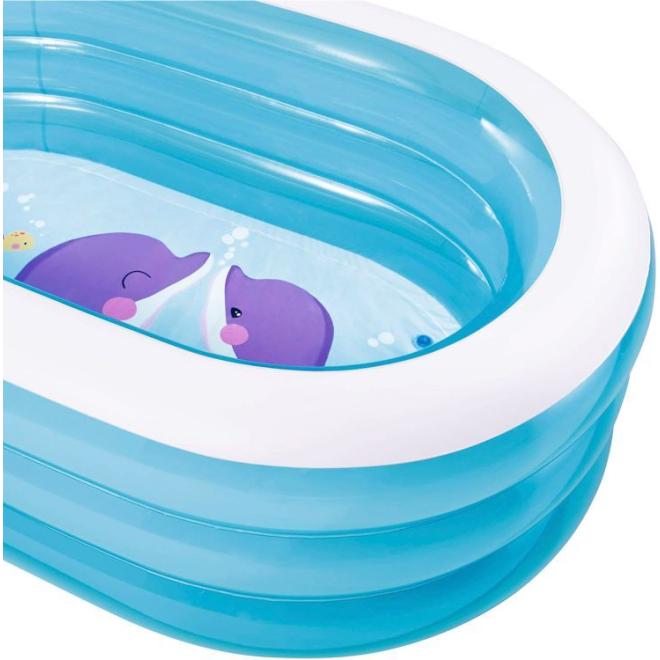 Ovalný nafukovací bazén pre deti