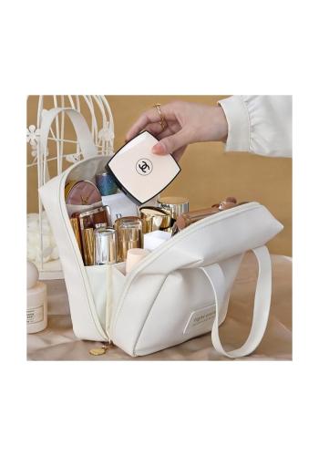 Kozmetická krémová taška s rúčkami