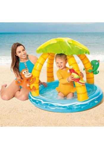 Detský nafukovací bazén - ostrov