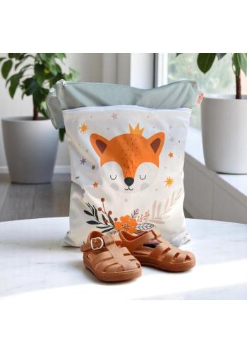 Nepremokavá taška na zips s potlačou