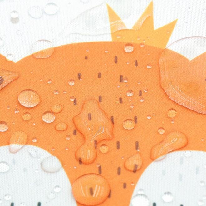 Nepremokavá taška na zips s potlačou