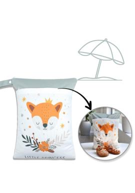 Nepremokavá taška na zips s potlačou