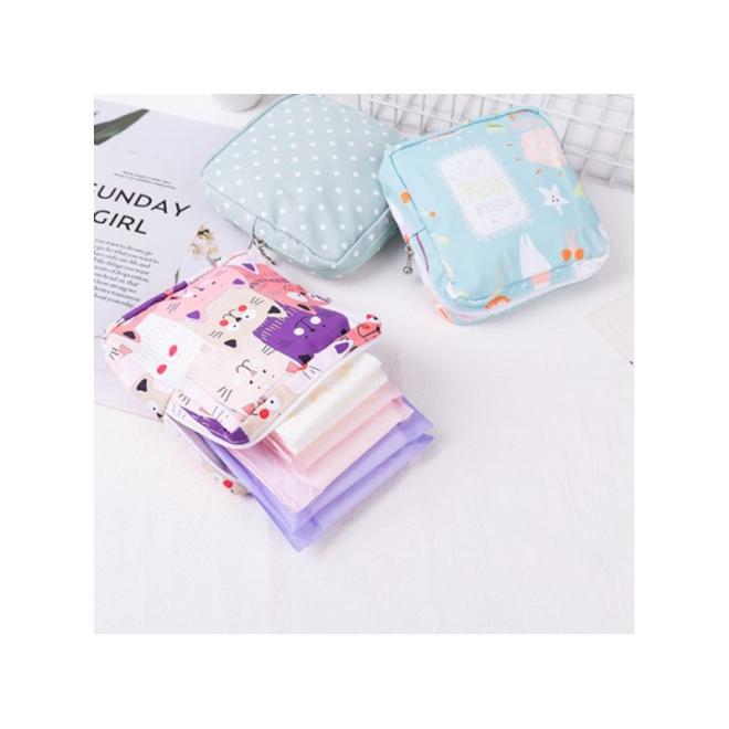 Kapsička na hygienické vložky s farebným vzorom