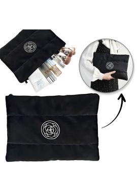 Čierna veľká kozmetická taška