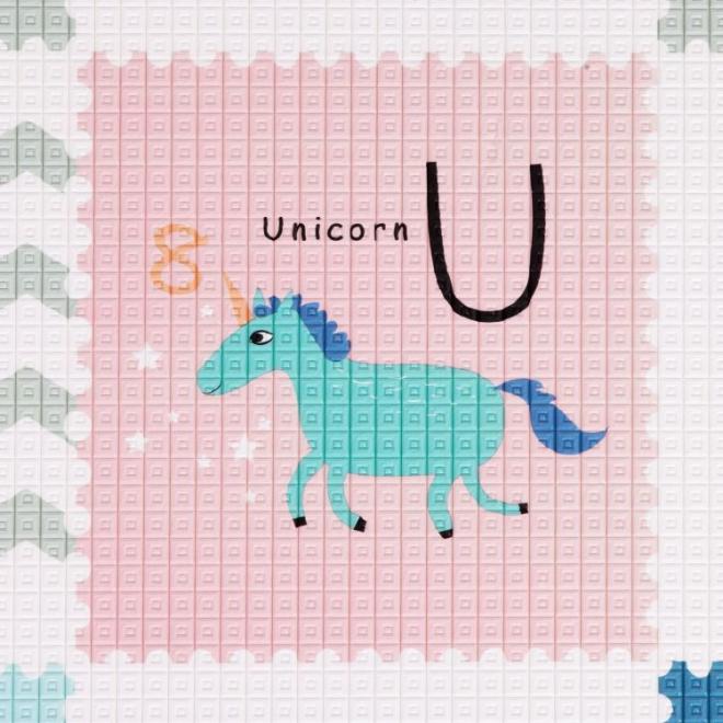 Penová vzdelávacia detská podložka - abeceda