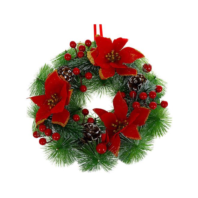 Vianočný veniec - 30 cm
