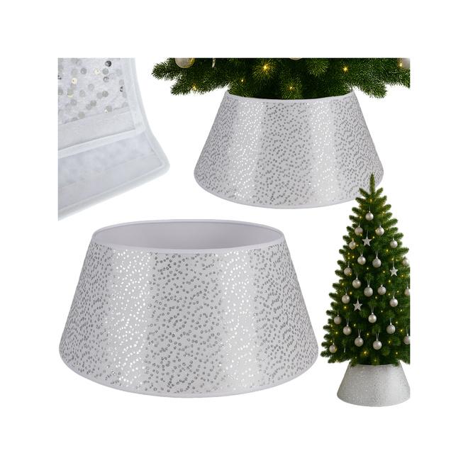 Kryt na vianočný stromček s golierom na stojan