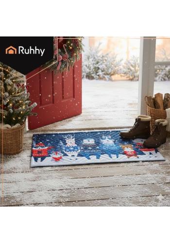 Vianočná rohožka 75x45 cm