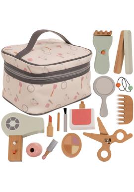 Drevená kozmetická súprava pre deti