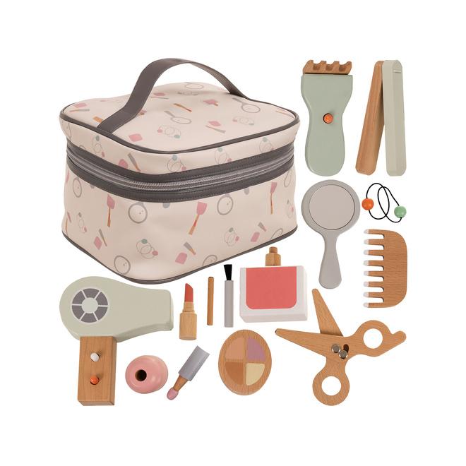 Drevená kozmetická súprava pre deti