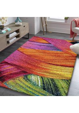 Detský koberec s farebným motívom