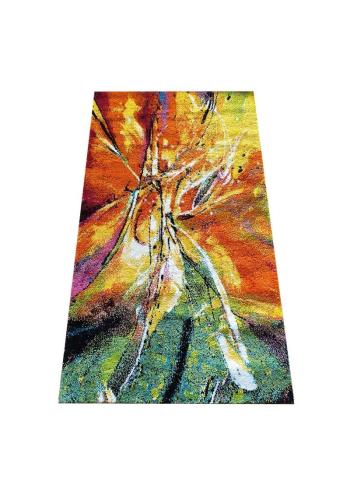 Detský koberec s farebným dizajnom