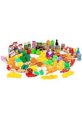 Vybavenie do kuchynky z plastu - 120 kusov