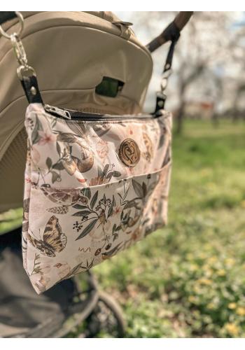 Vodeodolný organizér na kočiar z kolekcie Medový zajačik