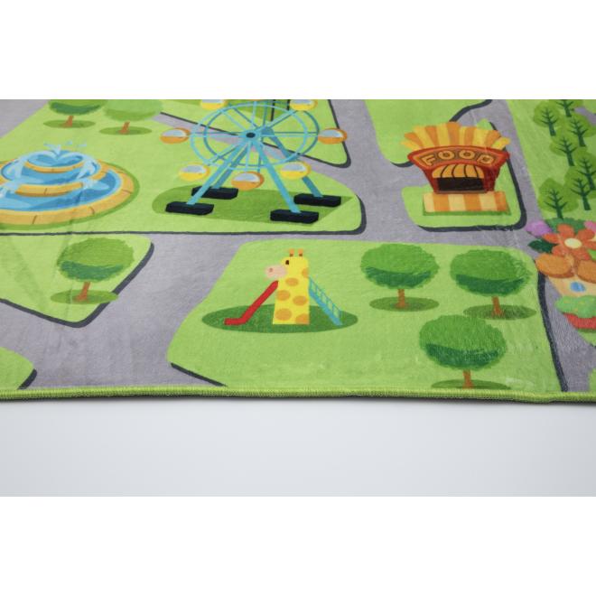 Detský koberec s motívom zábavného parku