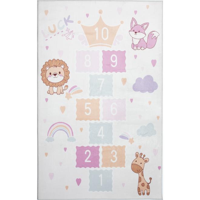 Detský koberec s motívom škôlky