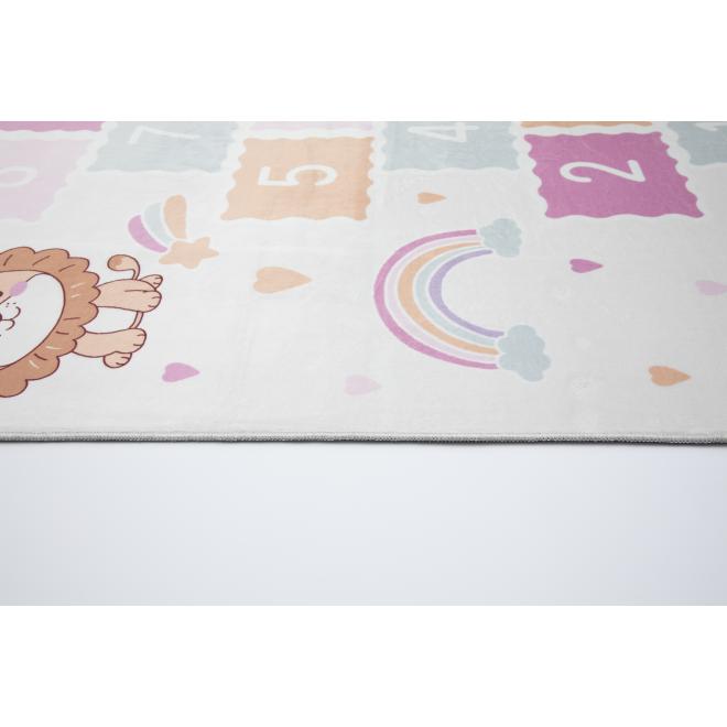 Detský koberec s motívom škôlky