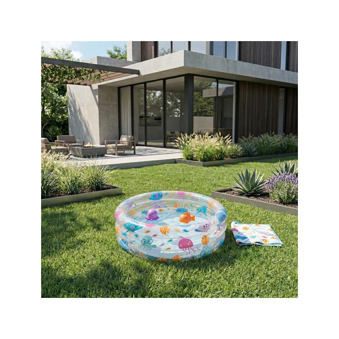 Detský bazén s potlačou morských zvierat