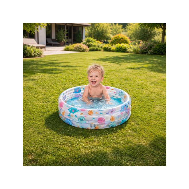 Detský bazén s potlačou morských zvierat