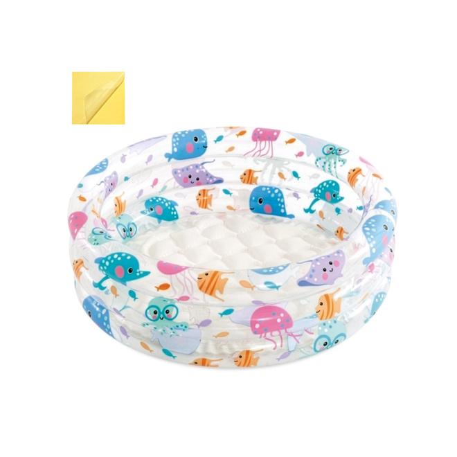 Detský bazén s potlačou morských zvierat