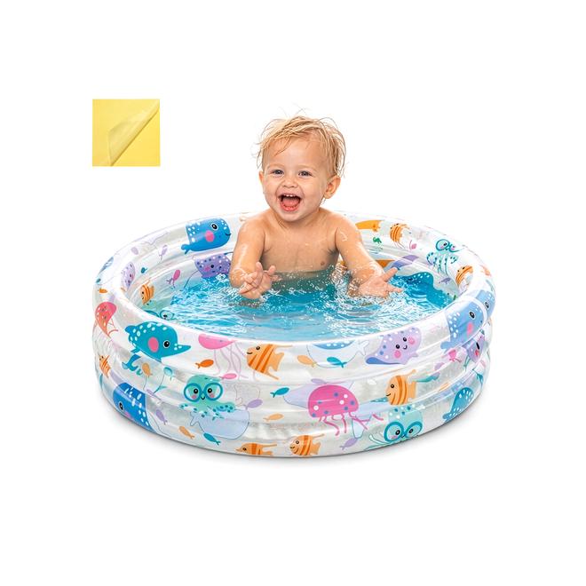 Detský bazén s potlačou morských zvierat