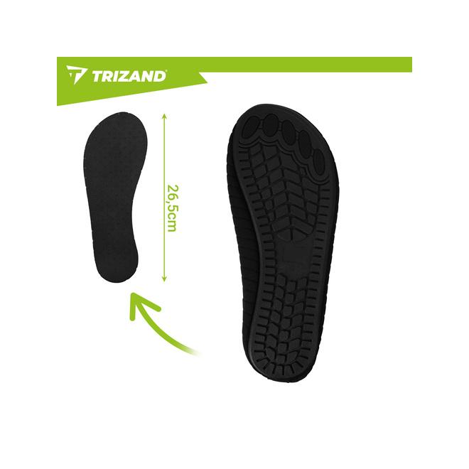 Čierne topánky do vody Trizand - veľkosť 43