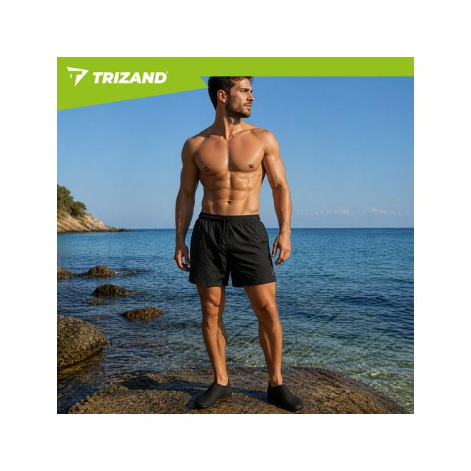 Čierne topánky do vody Trizand - veľkosť 42