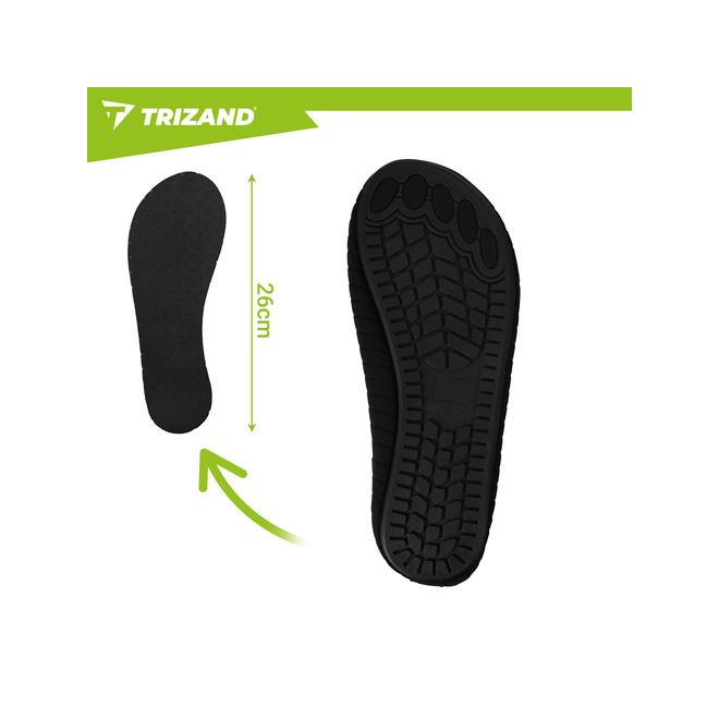 Čierne topánky do vody Trizand - veľkosť 42