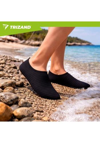 Čierne topánky do vody Trizand - veľkosť 39