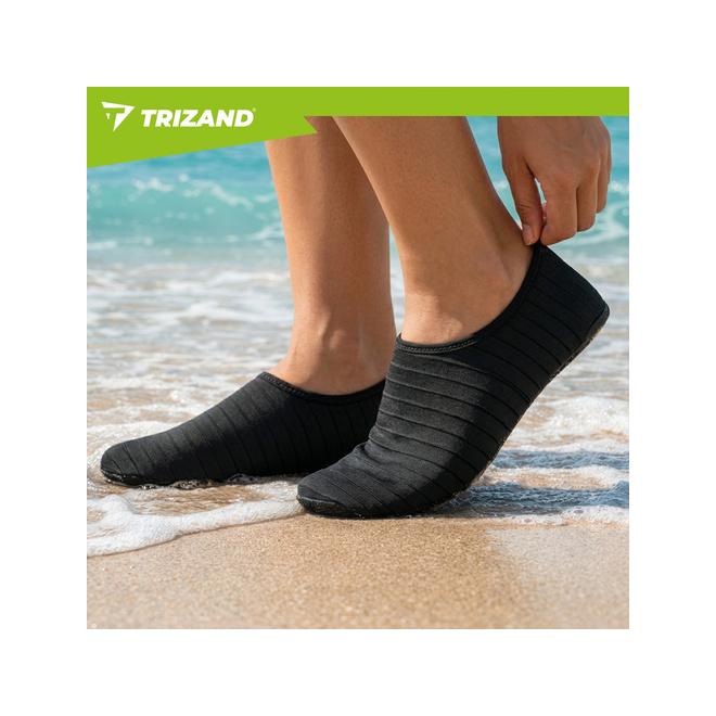 Čierne topánky do vody Trizand - veľkosť 38