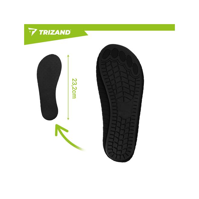 Čierne topánky do vody Trizand - veľkosť 38