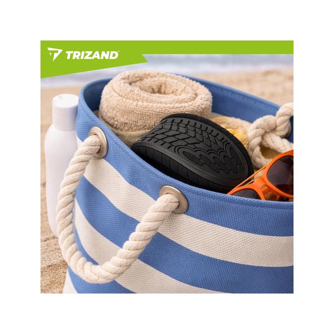 Čierne topánky do vody Trizand - veľkosť 37