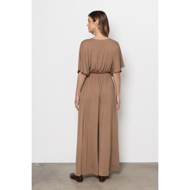 Dámsky ležérny béžový overal