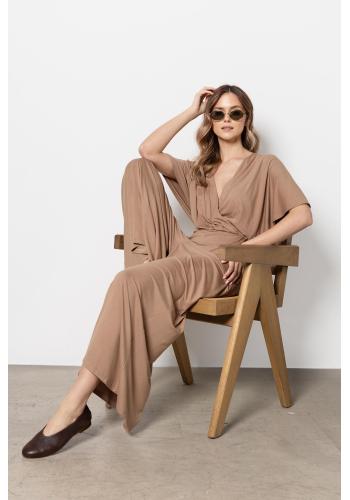 Dámsky ležérny béžový overal