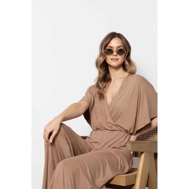 Dámsky ležérny béžový overal