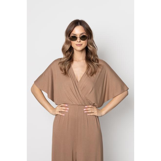 Dámsky ležérny béžový overal