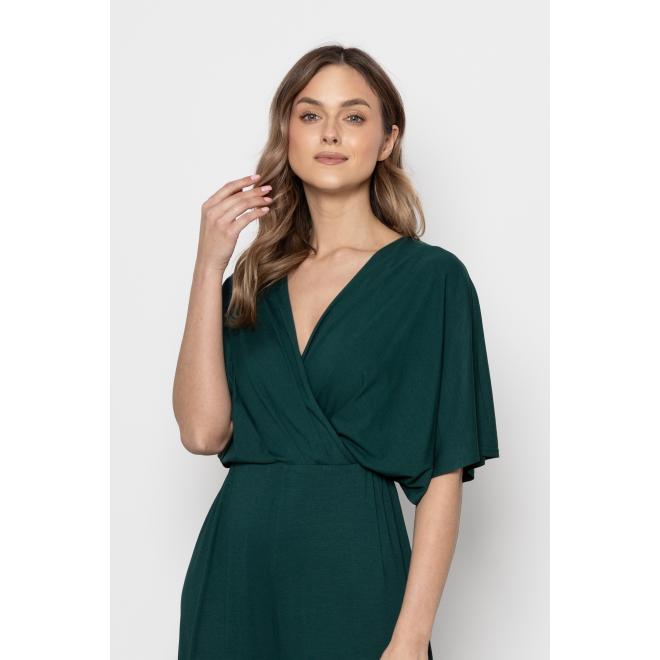 Zelený ležérny dámsky overal