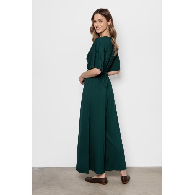 Zelený ležérny dámsky overal