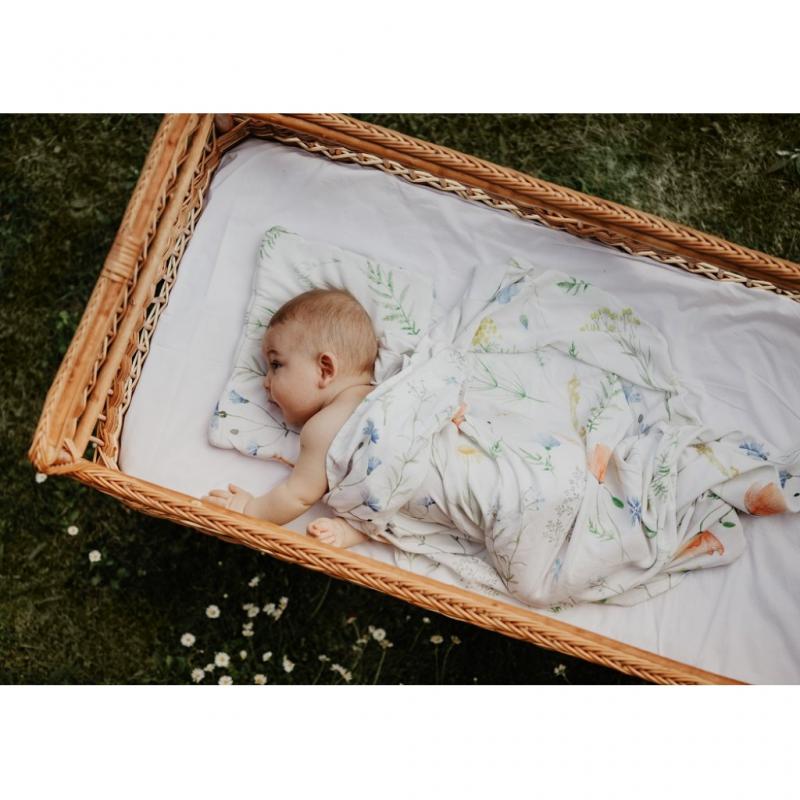 Detský vankúš s motívom Savany - 100% bambus