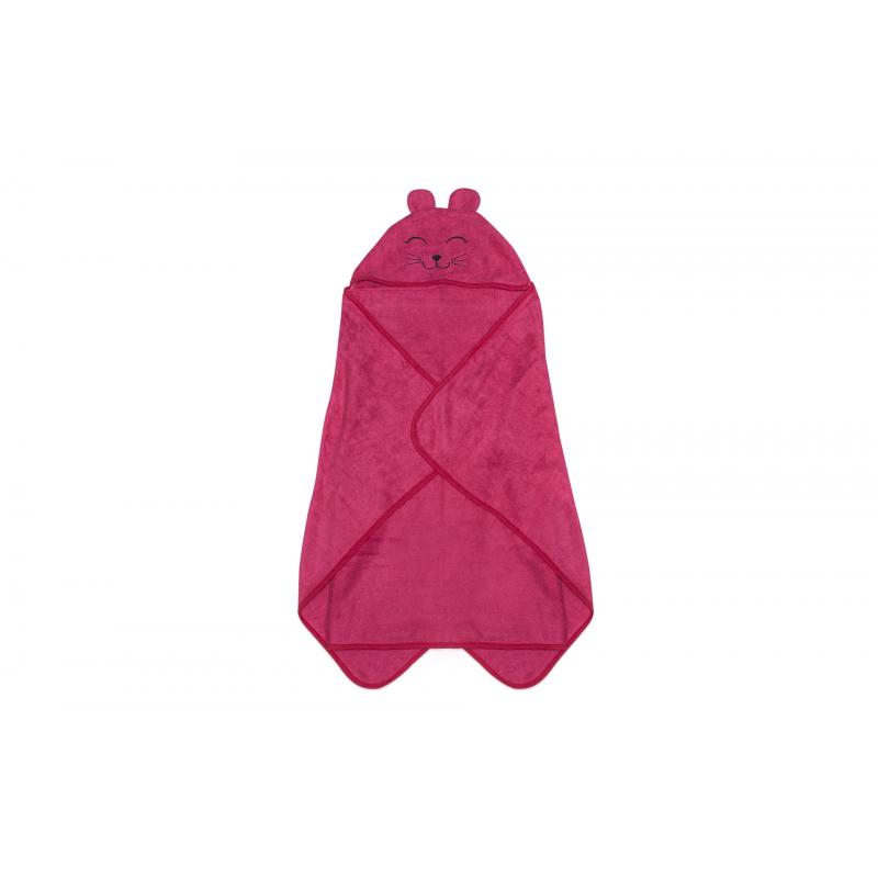 E-shop Bambusový detský uterák v malinovej farbe