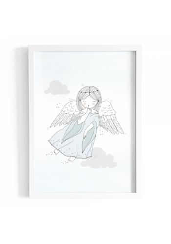 Detský plagát s motívom anjela