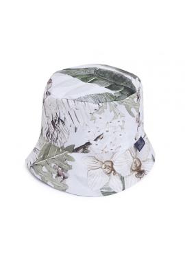 Detský bavlnený klobúk s motívom tropických vibrácií