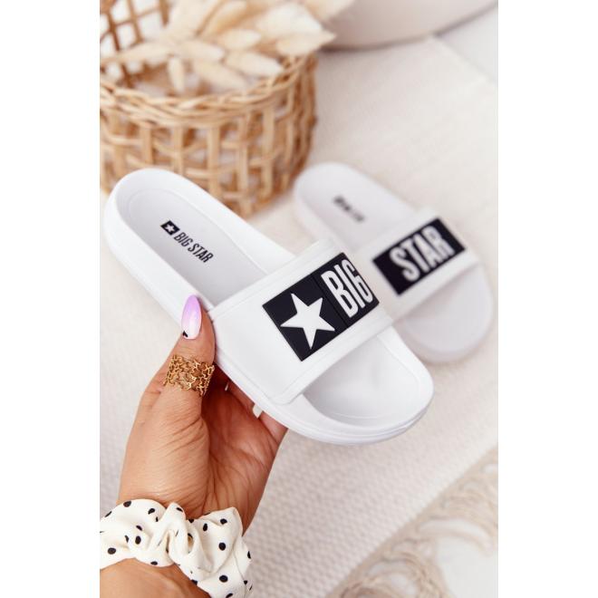E-shop Detské šľapky značky BIG STAR v bielej farbe