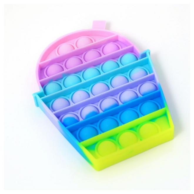 Farebná senzorická antistresová hračka v tvare ľadovej drte