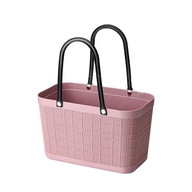E-shop Ružový letný nákupný košík