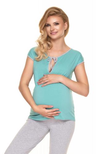 Mätové dvojdielne tehotenské a dojčiace pyžamo